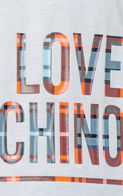 LOVE MOSCHINO-Tricou cu logo grafic